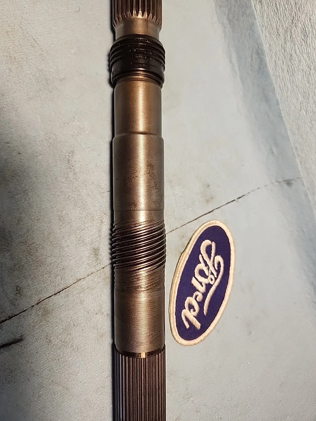 1968 FORD C4  TRANSMISSION 19 5/8" OUTPUT SHAFT  28/34 SPLINE Oem Used image 3