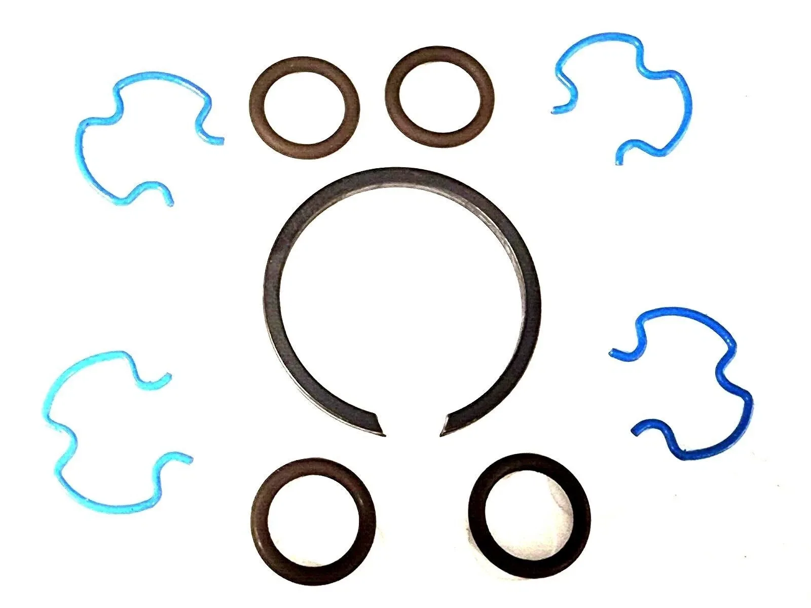 . 4l60e cooler line fitting repair kit + output shaft snap ring image 4