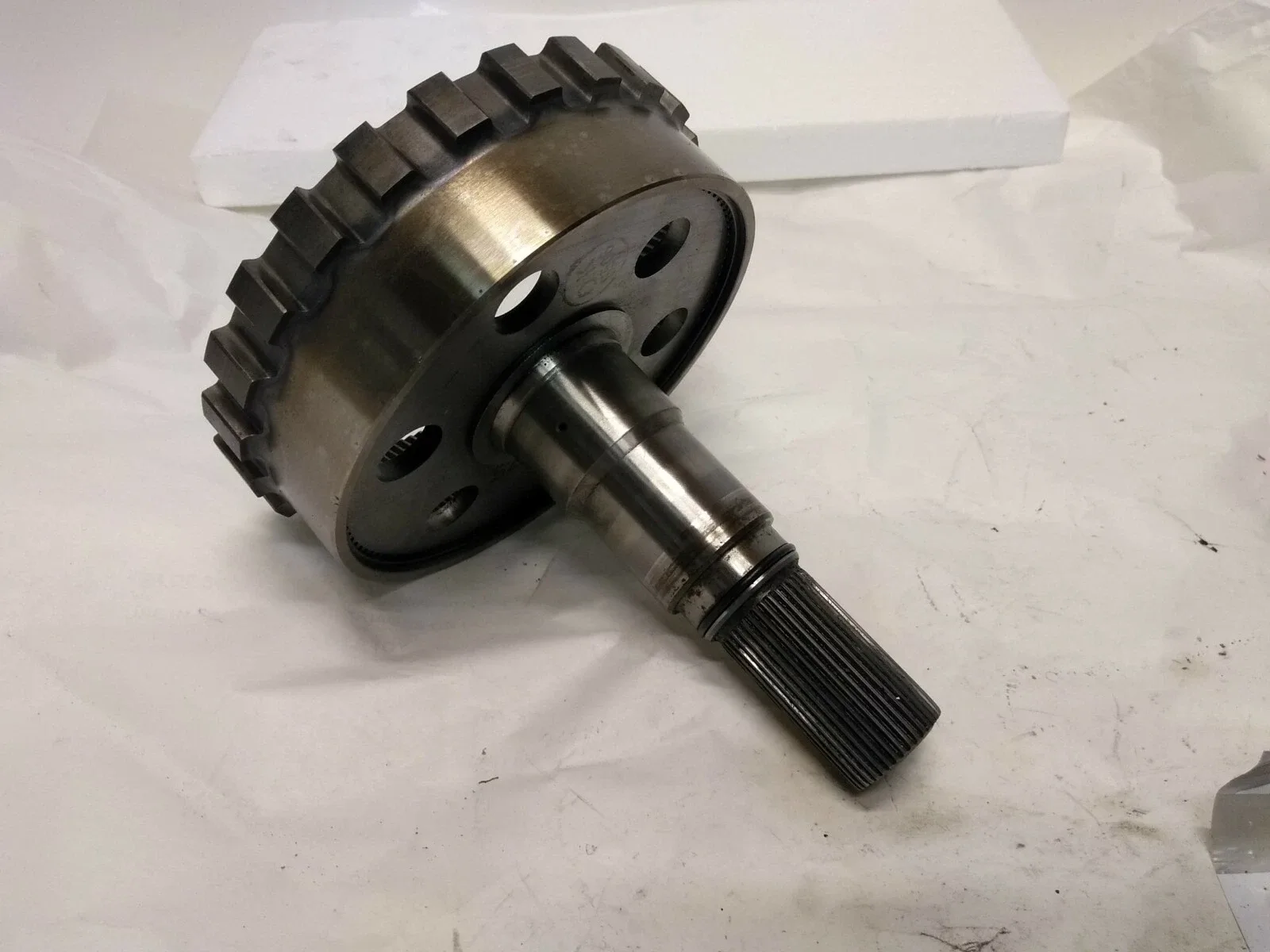 BMW E53 X5 3.0L AWD A5S390R 5L50 Automatic Transmission Output Shaft & Ring Gear