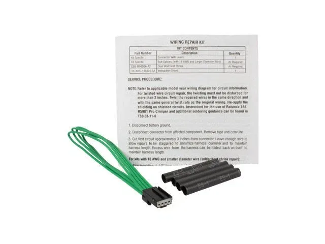 2013-2019 Ford Taurus Shift Interlock Solenoid Connector 34PHZNBC
