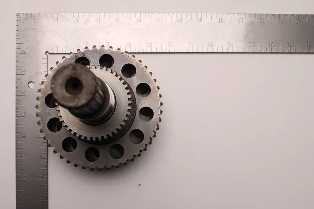 482676K - NP236, FRONT OUTPUT SHAFT AND DRIVE, 48 TEETH, DRIVEN 48 SPROCKET SET image 3