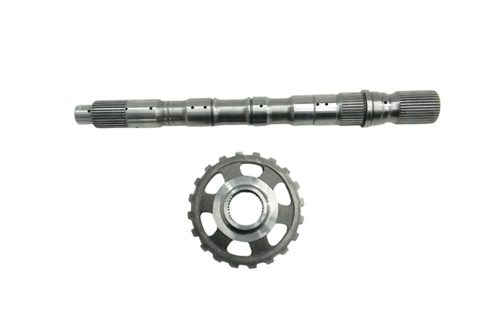 283678B - RE7R01A, OUTPUT SHAFT, 15-7/8" LONG, 37 SPLINES, 9 HOLES, 2 O-RINGS