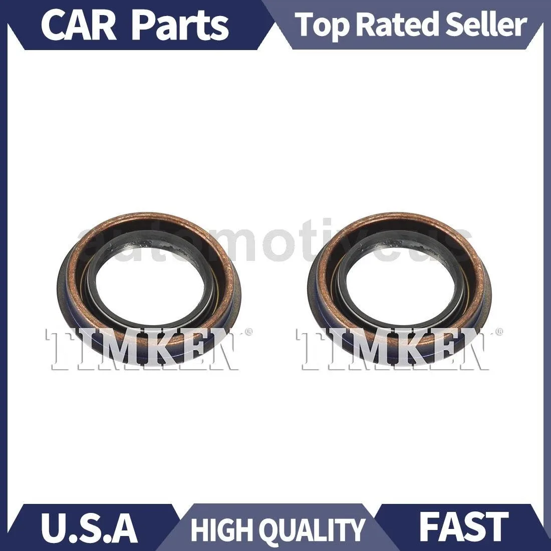 Automatic Transmission Output Shaft Seal 2X Timken For Hyundai Sonata 1999 2000