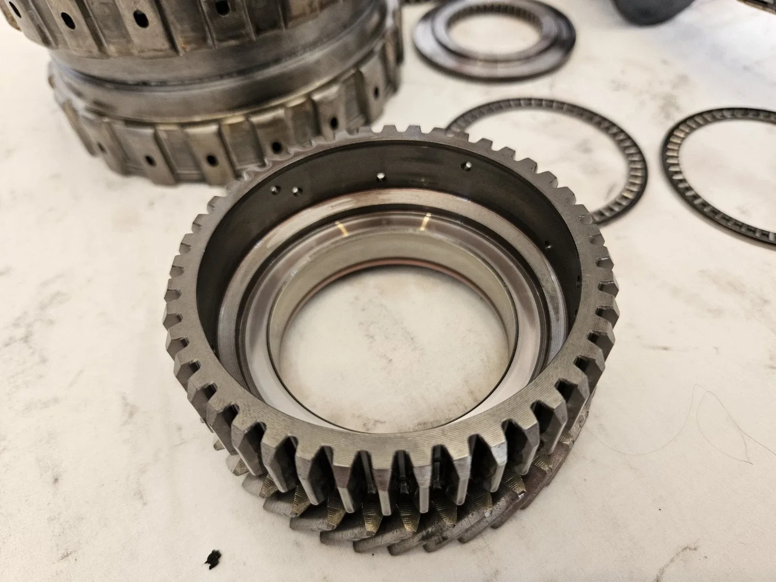 02-04 Honda CRV FWD auto Transmission Clutch Gearset Input Output Shaft OEM 4spd image 3