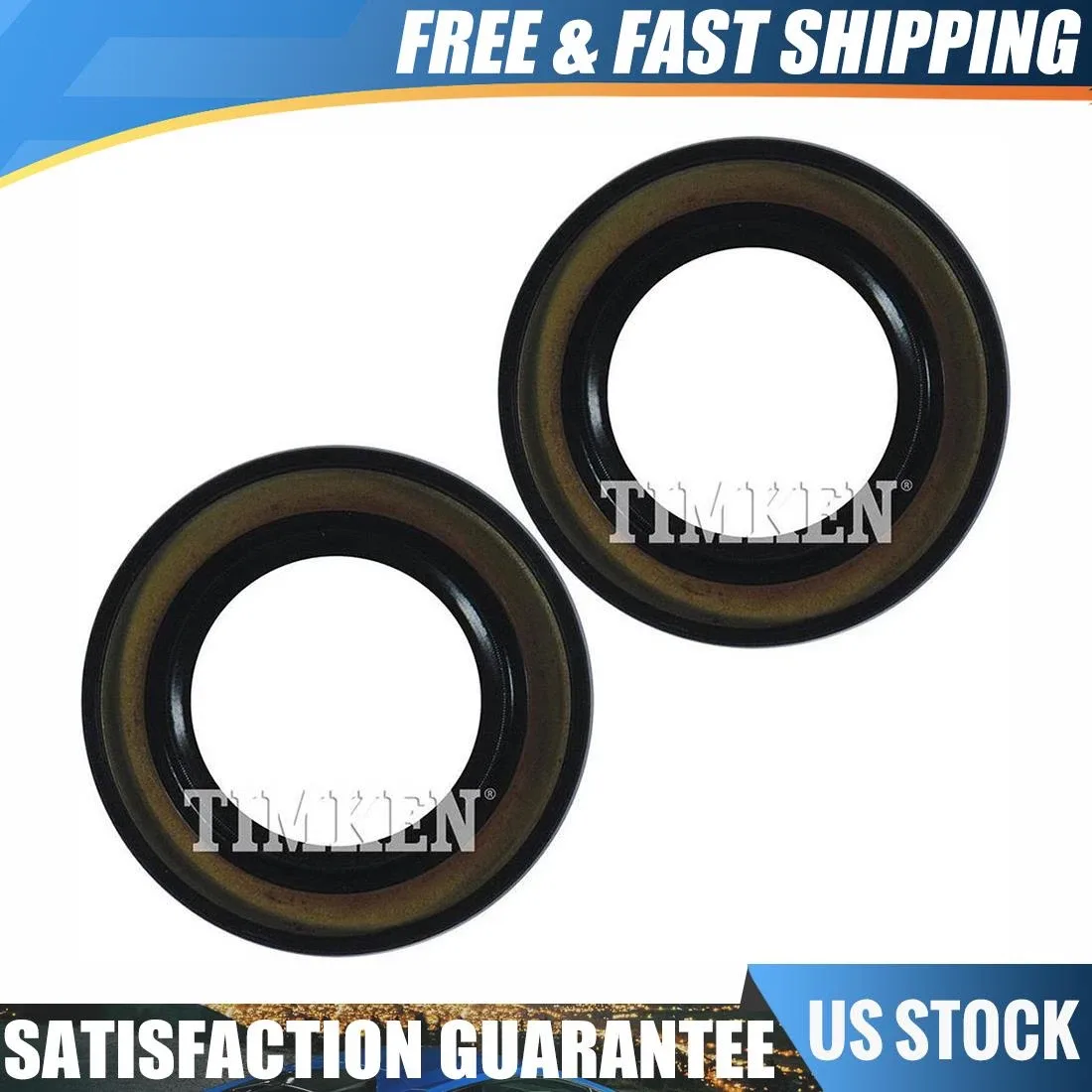2PCS Timken Manual Transmission Output Shaft Seal  Fits Accord Honda 2003-2007