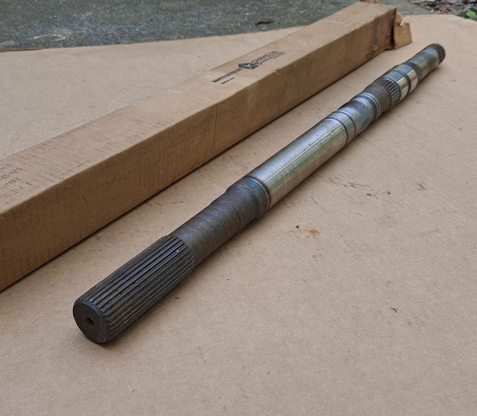 1970 Challenger Cuda Charger GTX Road Runner 426 440 NOS MoPar 727 OUTPUT SHAFT image 2