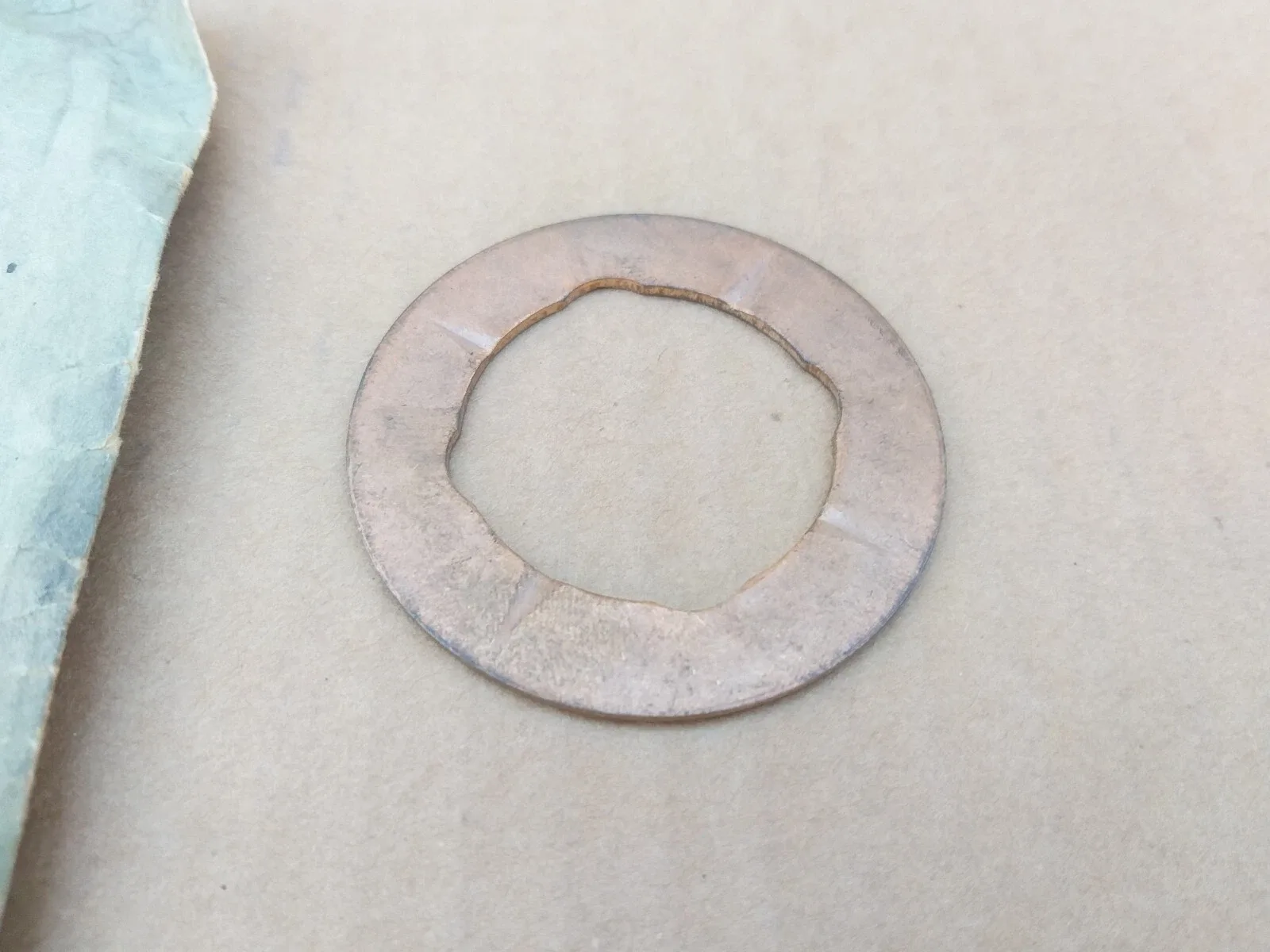 NOS Ford-O-Matic / Merc-O-Matic Auto Trans Front Output Shaft Thrust Washer .060 image 3
