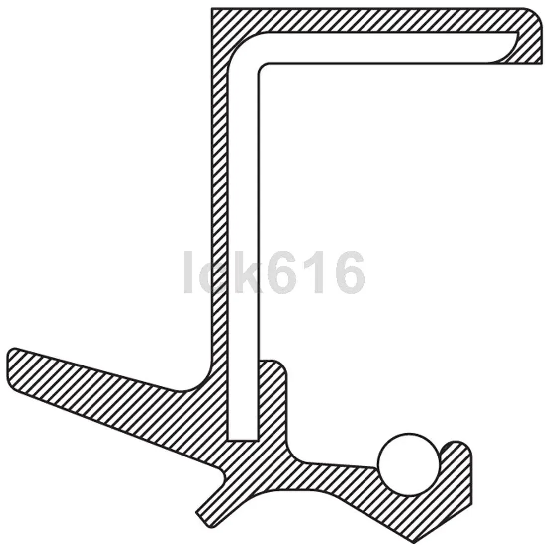 For 1991-2003 Ford Escort National 2X Manual Transmission Output Shaft Seal image 3