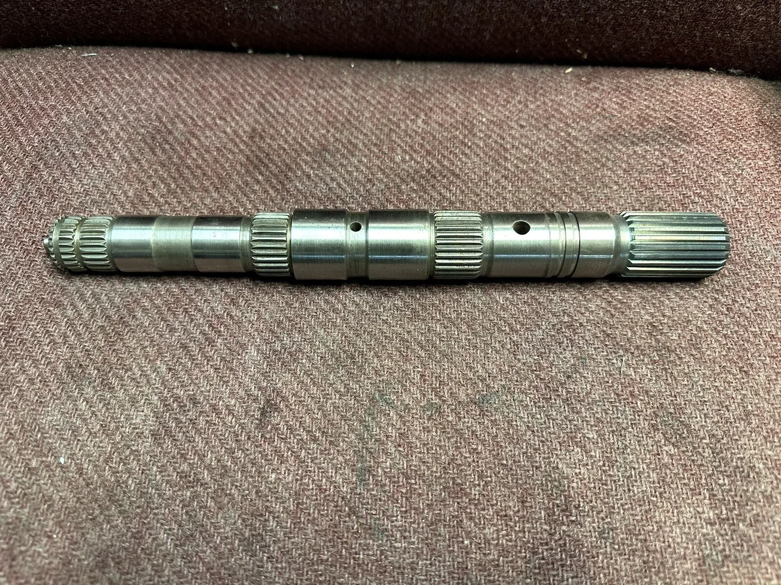 JEEP A904 TF6 OUTPUT SHAFT 4X4 23 NEW 1-3/4 LONG SPLINE 12-1/4 TOTAL LG .345 DIA image 2