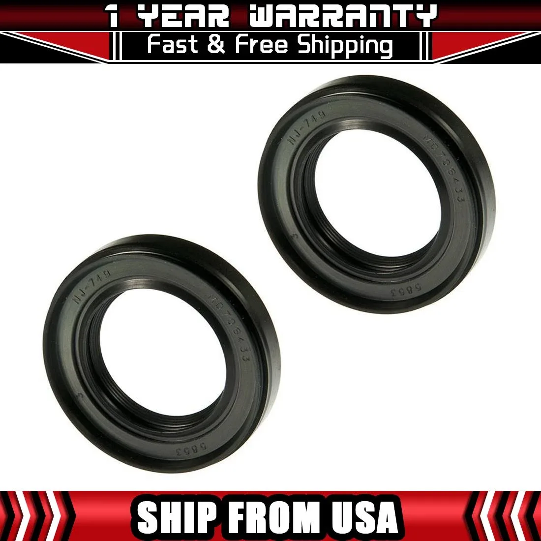 For 1991-2003 Ford Escort National 2 Manual Transmission Output Shaft Seal
