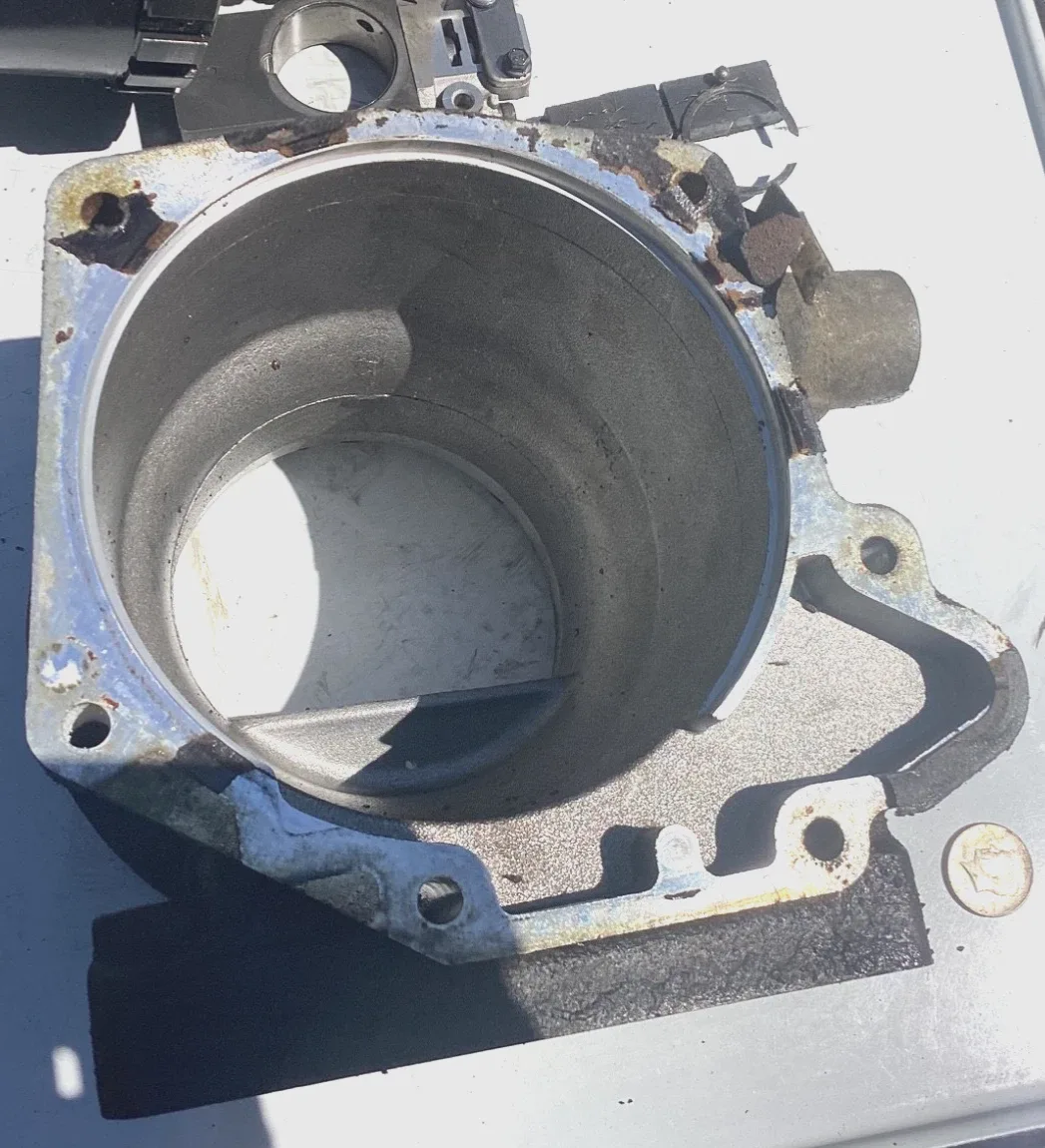 1989 Ford Bronco 4WD     AOD Output Drum / Shaft / Gov  OEM Used     Approx 13” image 4