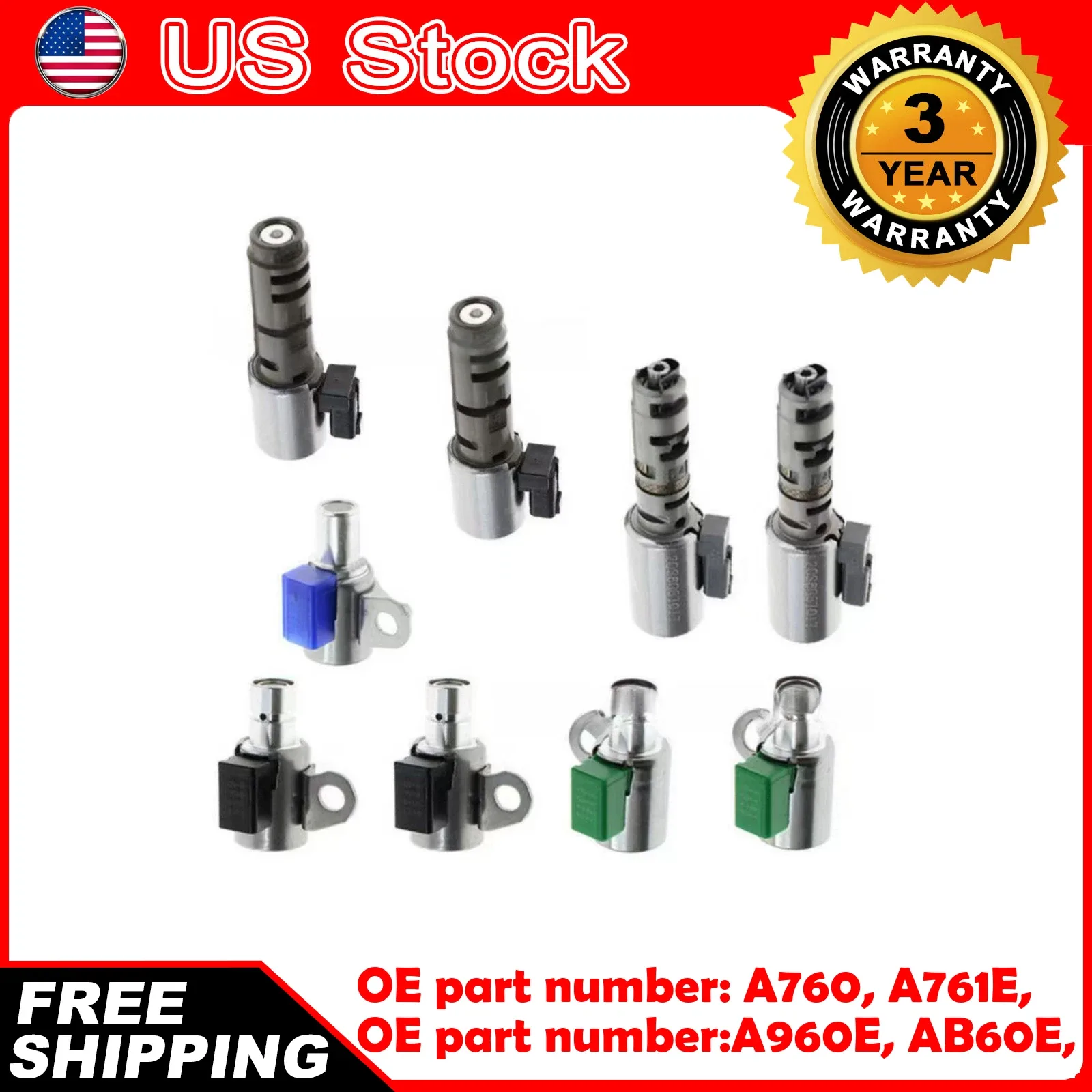 2007-2011 Toyota Tundra Transmission Shift Solenoid Valve A760