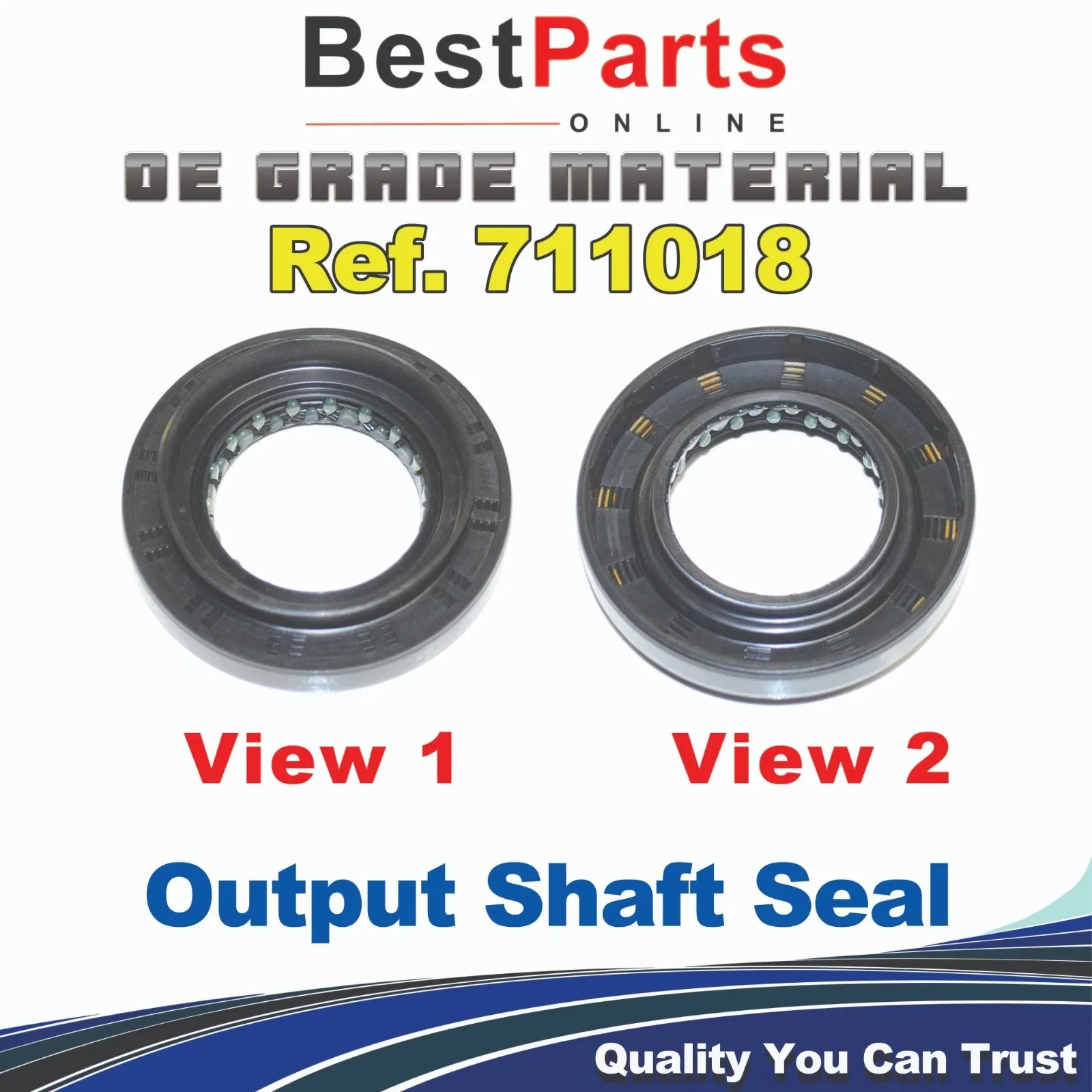 Auto Trans Output Shaft Seal for Dodge Hyundai Jeep Kia Ref. 711018 452453B300