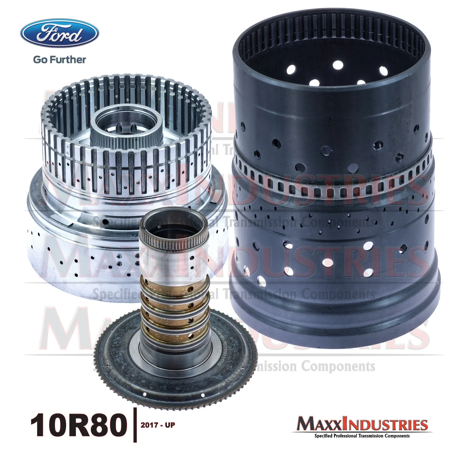 Ford 10R80 Transmission C-D-F Clutch Drum Shell Hub Combo OEM NEW 2017-24 image 2