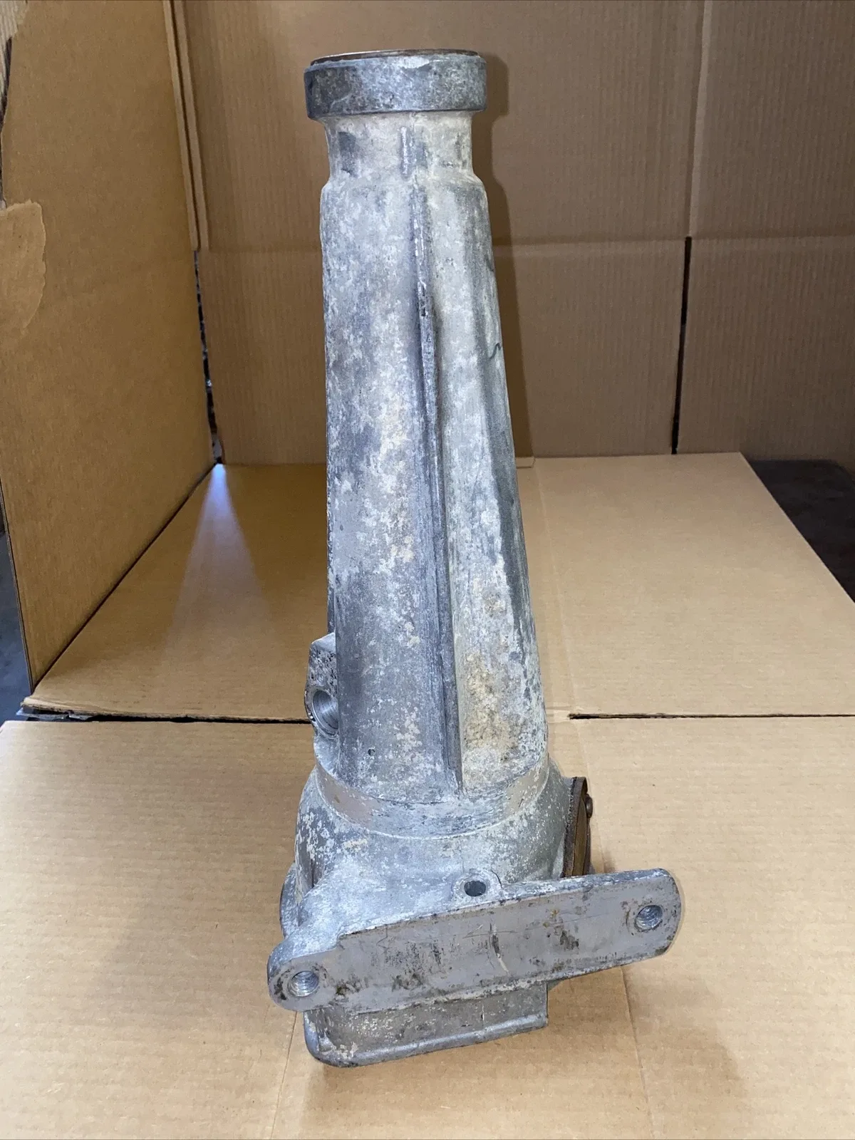 Small Case Cast Iron Ford Extension Housing, 16 5/8” image 3