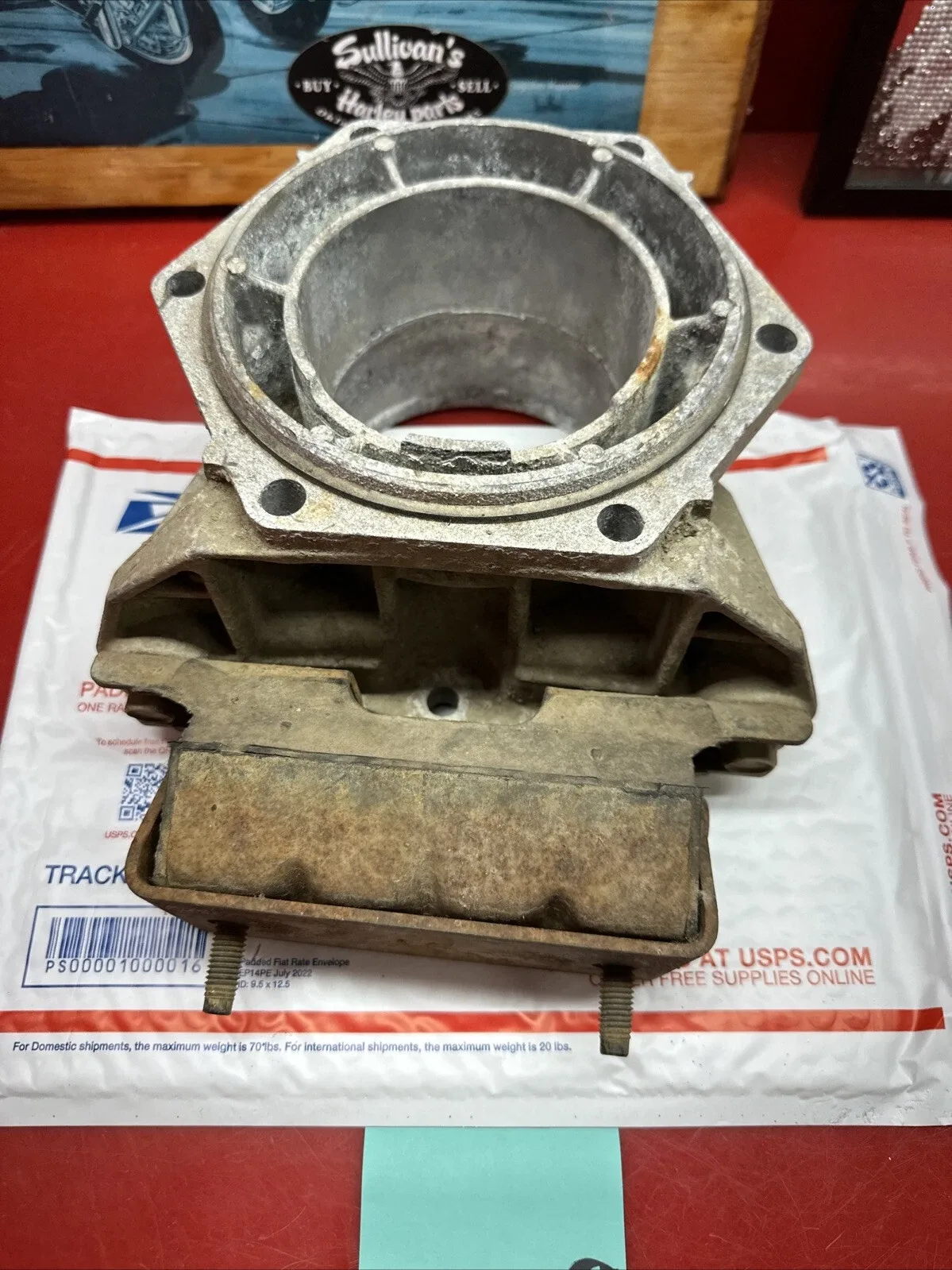 4L60E 4X4 GM Transfer Case 6 Bolt Adapter Tail Housing 15726252 YDC-2 image 4