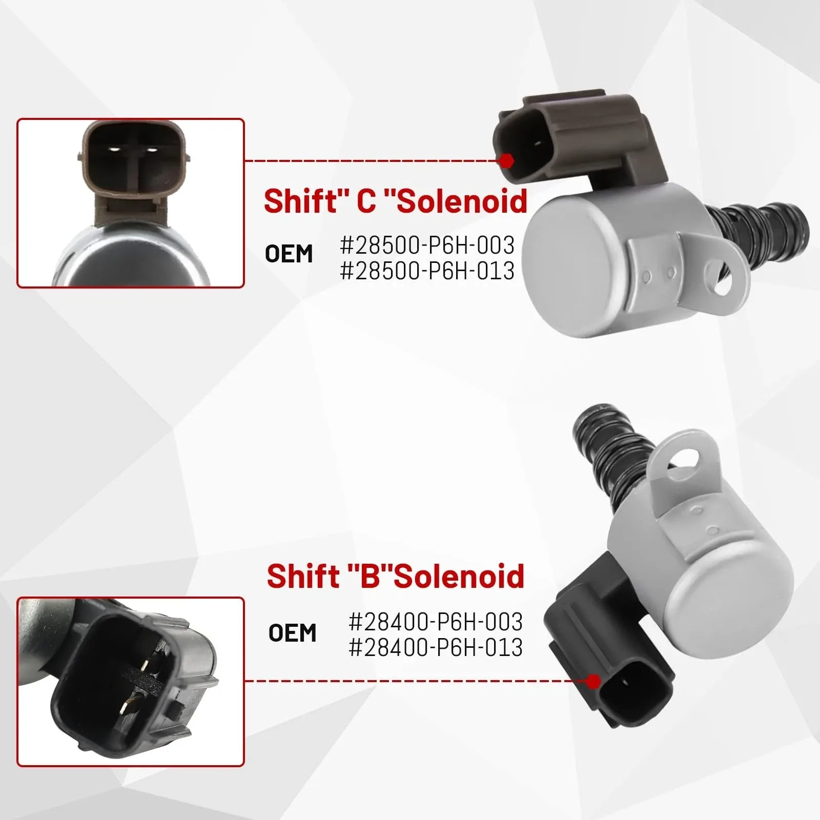 Honda / Acura Shift Control Solenoid Valve TS-0348-S (Unbranded) image 4