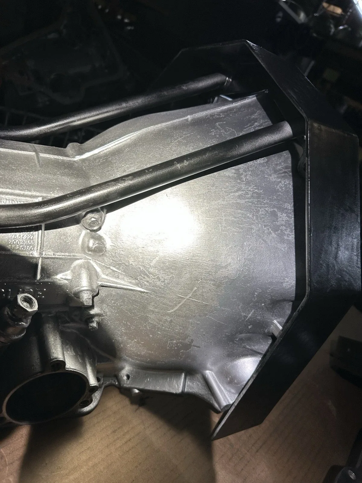POWERGLIDE ALUMINUM TRANSMISSION SUPER SHIELD ONLY CHEVY GMC image 2