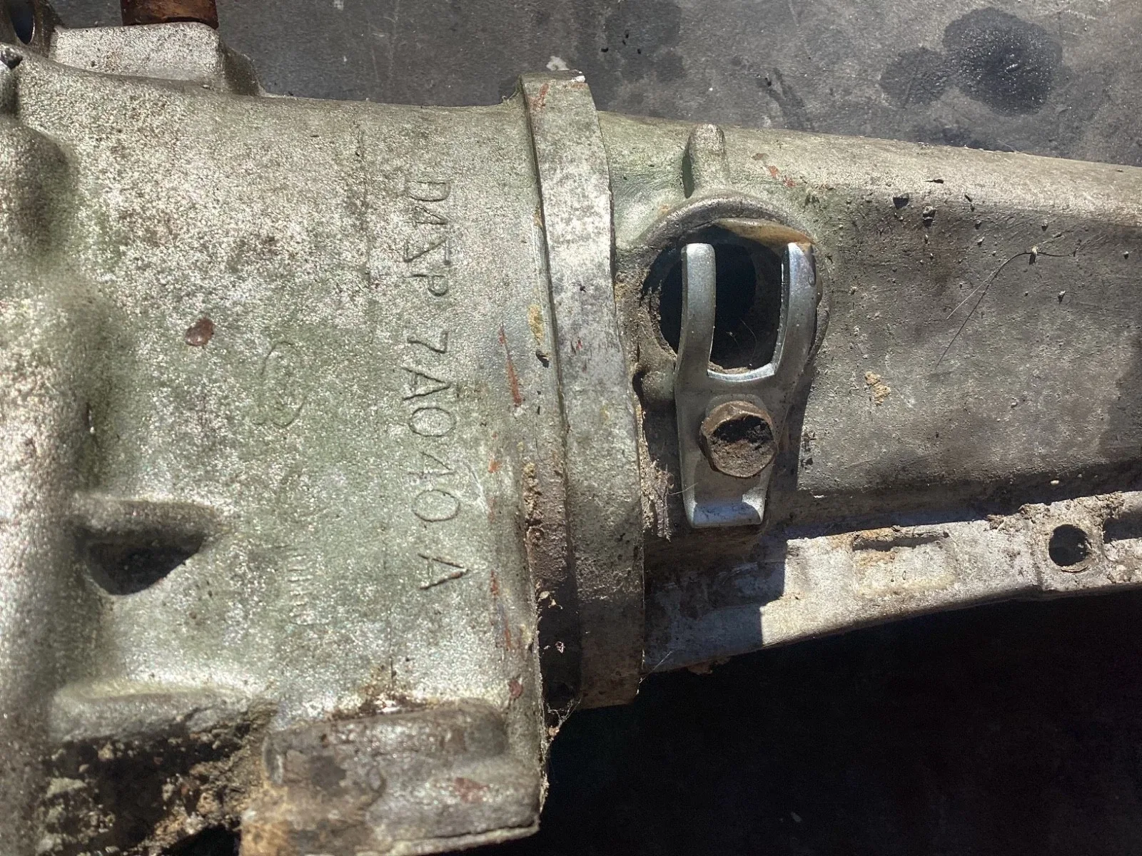 1970s   C4 Auto  OEM Used     Tail Housing Tail Extension     Free Shipping CMD image 3