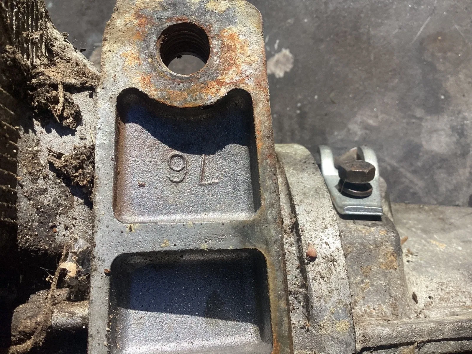 1970s   C4 Auto  OEM Used     Tail Housing Tail Extension     Free Shipping CMD image 4