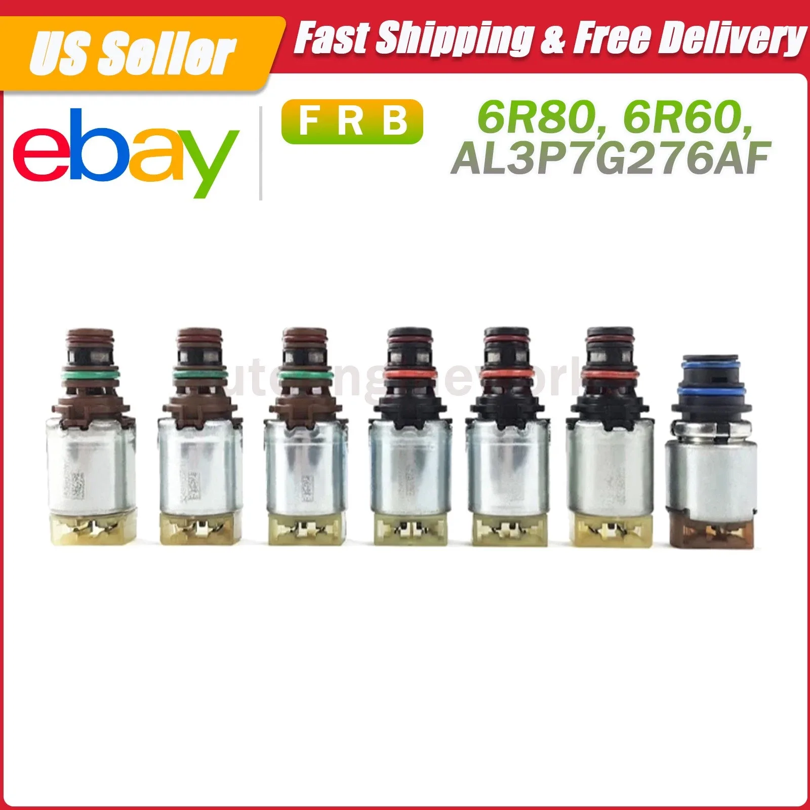 Ford F150 / Ranger / Explorer Shift Solenoid Set 6R60 6R80 AL3P7G276AF
