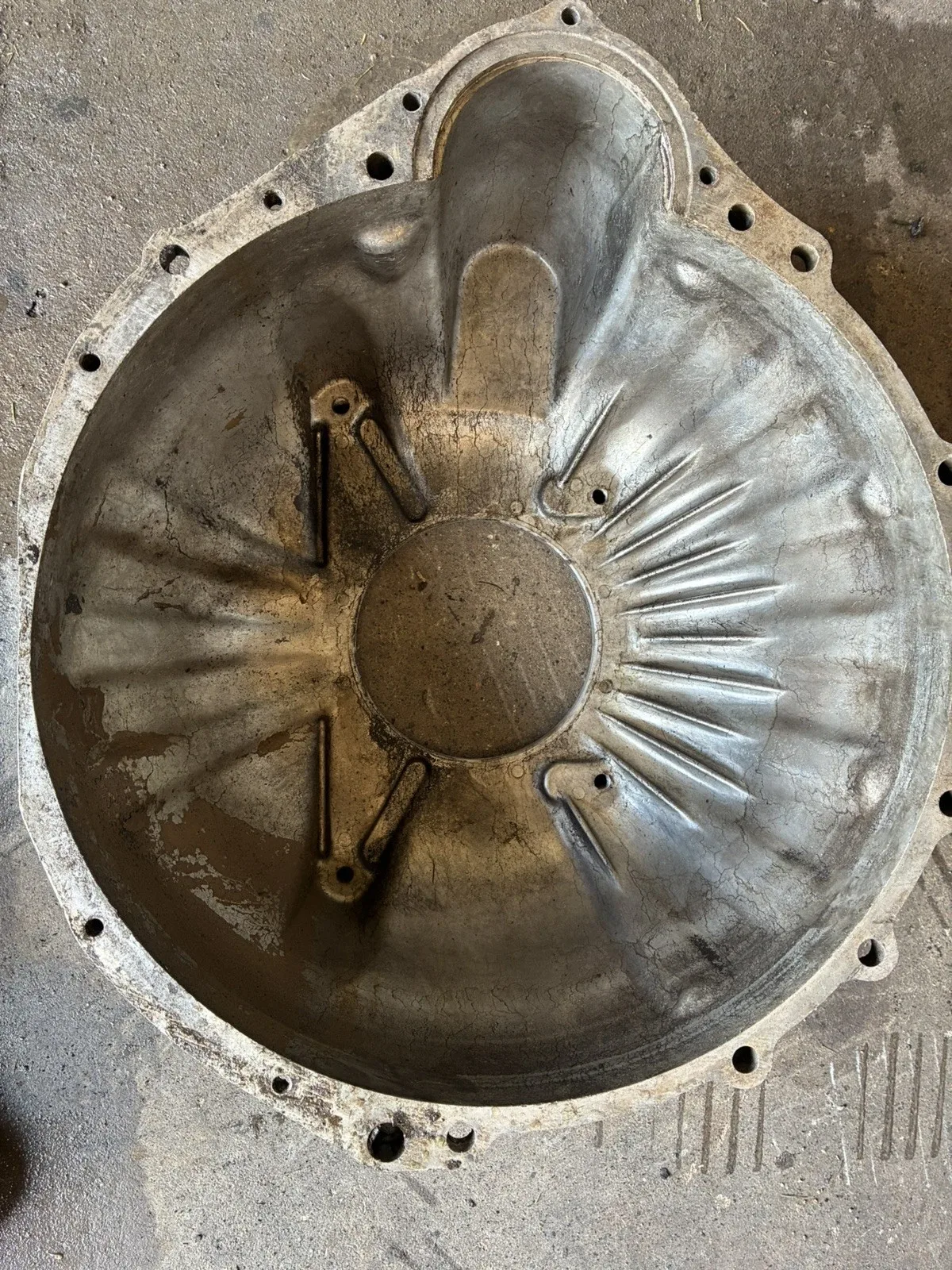 1966 Ford 390 428 FE Big Block Bell housing RF C5AP-7976-A image 3
