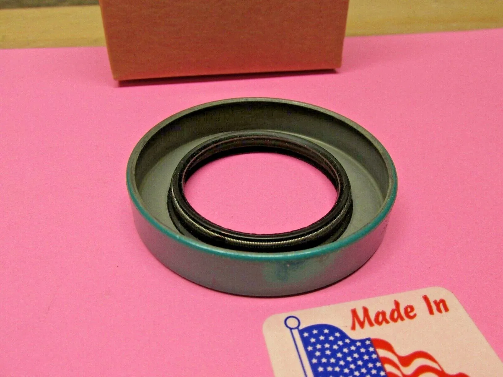 1951 - 1956 HUDSON HYDRAMATIC TRANSMISSION TAIL SHAFT REAR HOUSING SEAL NEW 7037 image 3