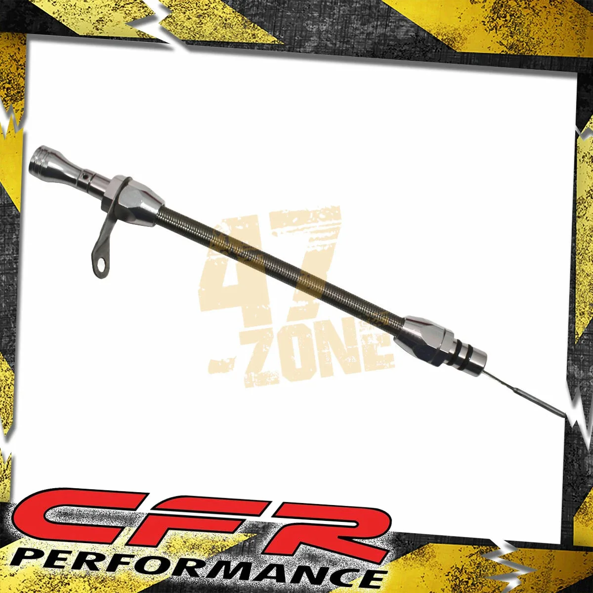 For Ford C6 Bell Housing Mount Flexible Transmission Dipstick - Natural