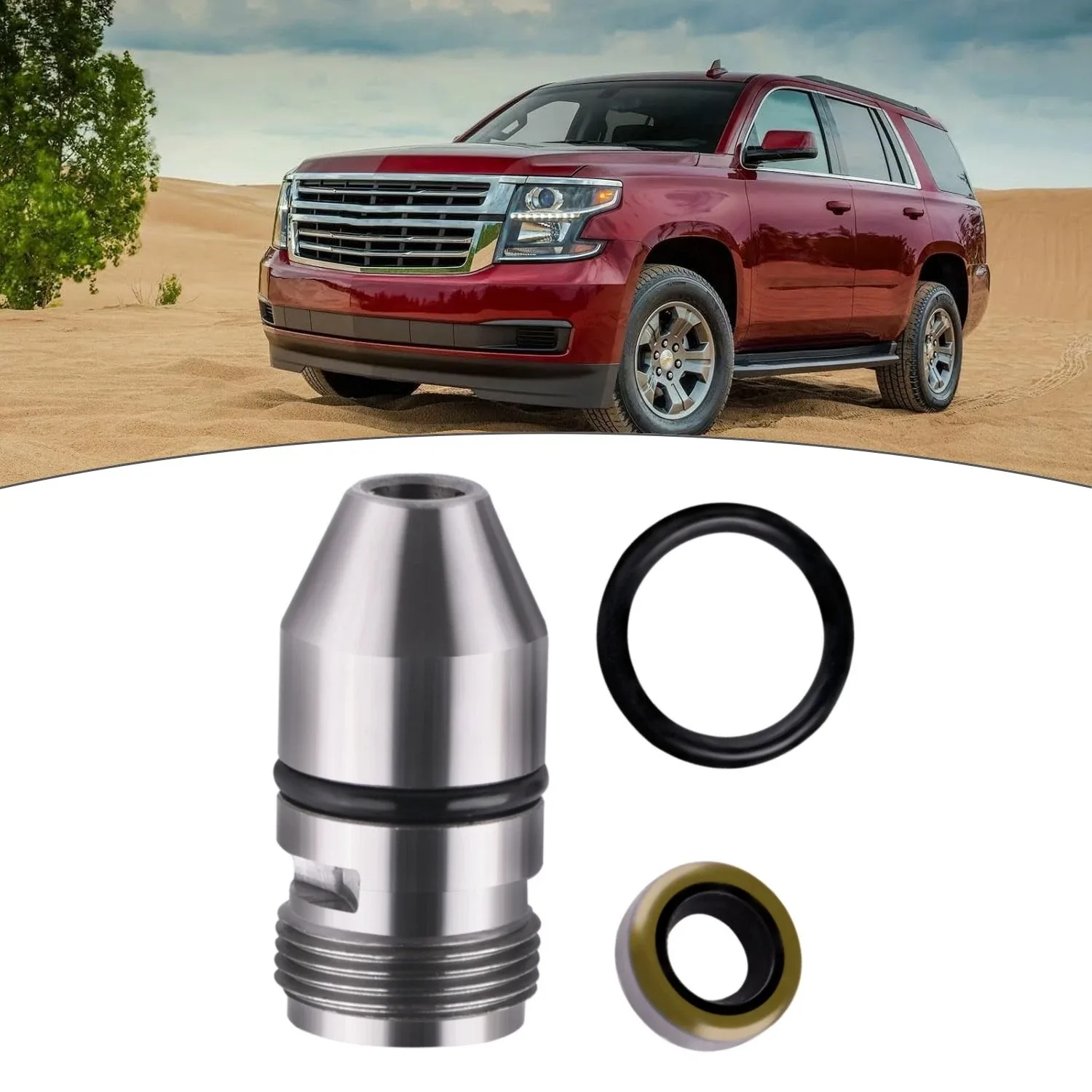 Gear Housing Adapter Extra Oil Seal & O'Ring For GM Turbo TH THM 180 180C Speedo image 4