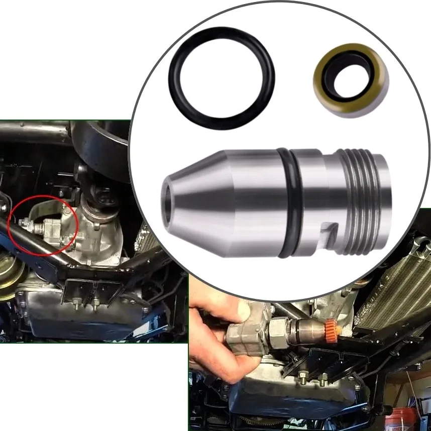 Gear Housing Adapter Extra Oil Seal & O'Ring For GM Turbo TH THM 180 180C Speedo