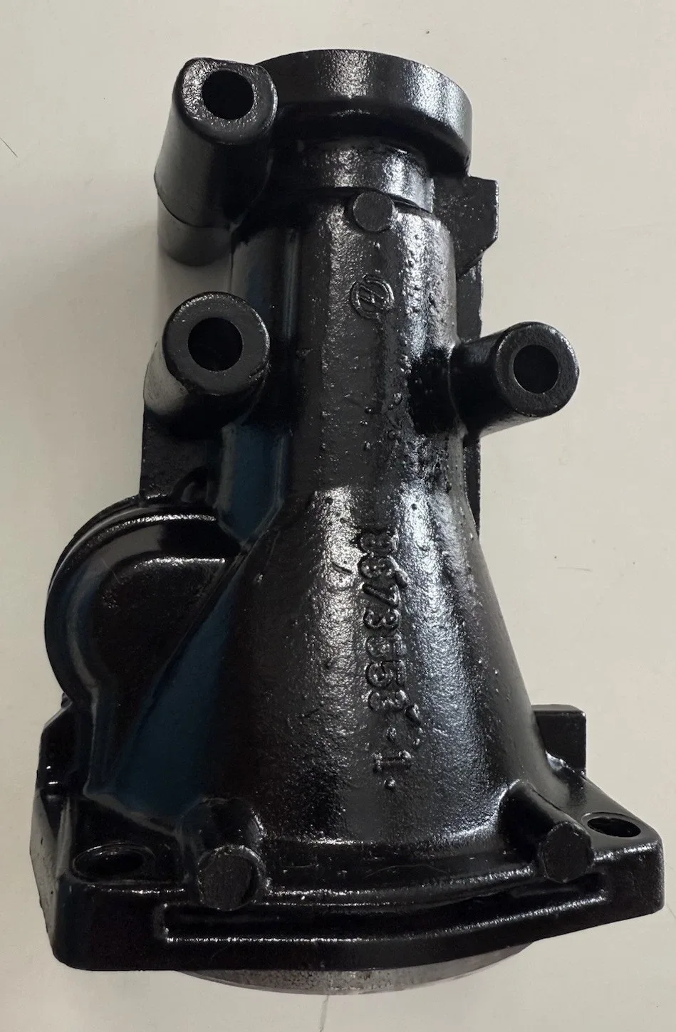 GM CHEVY 700R4 4L60E TRANSMISSION TAIL HOUSING 3 Hole Side Mounts # 8873553 image 4