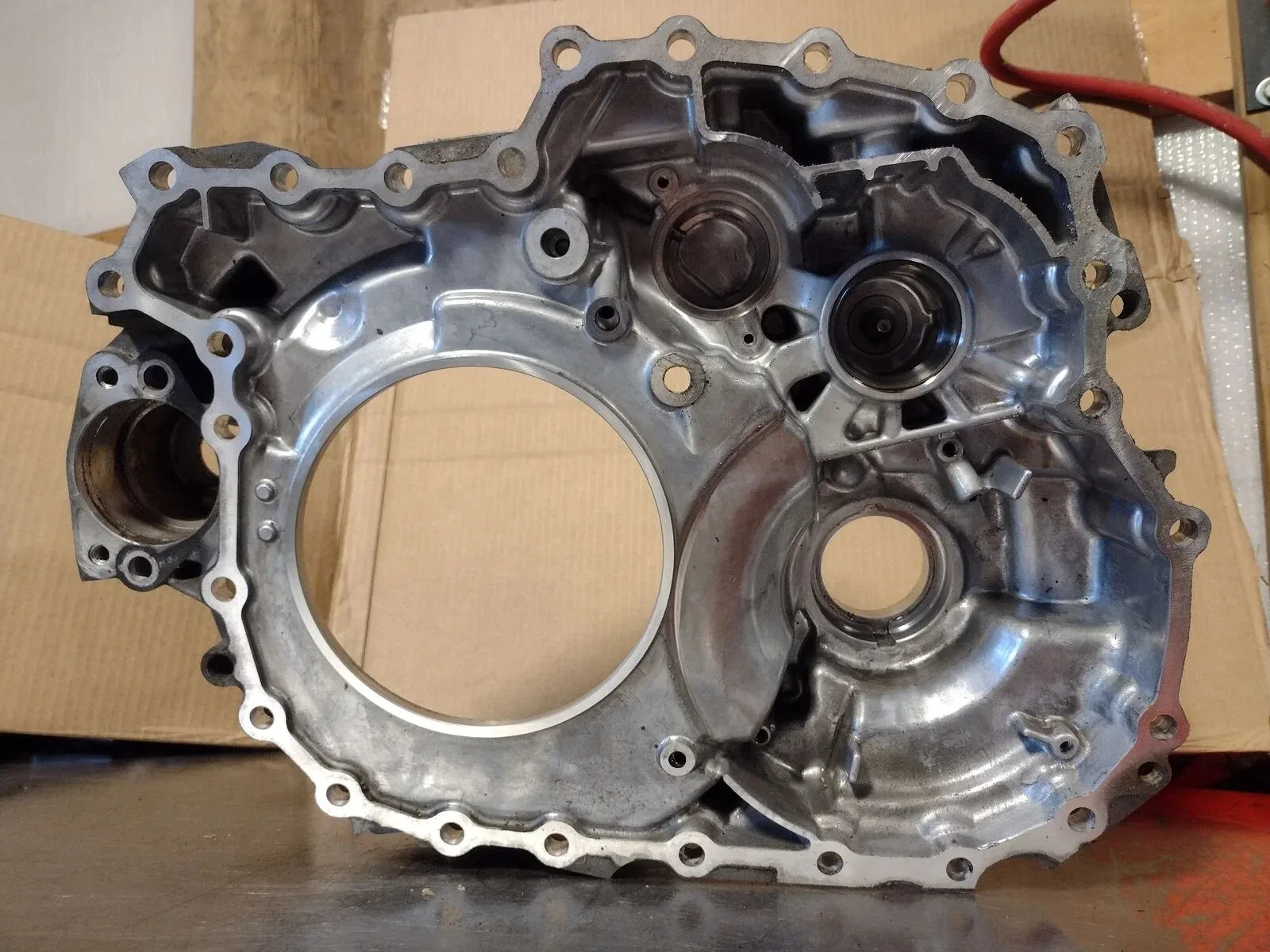 Jatco JF010E RE0F09B CVT Trans Converter Bell Housing Nissan 3.5L 2WD Cast Y0A image 2