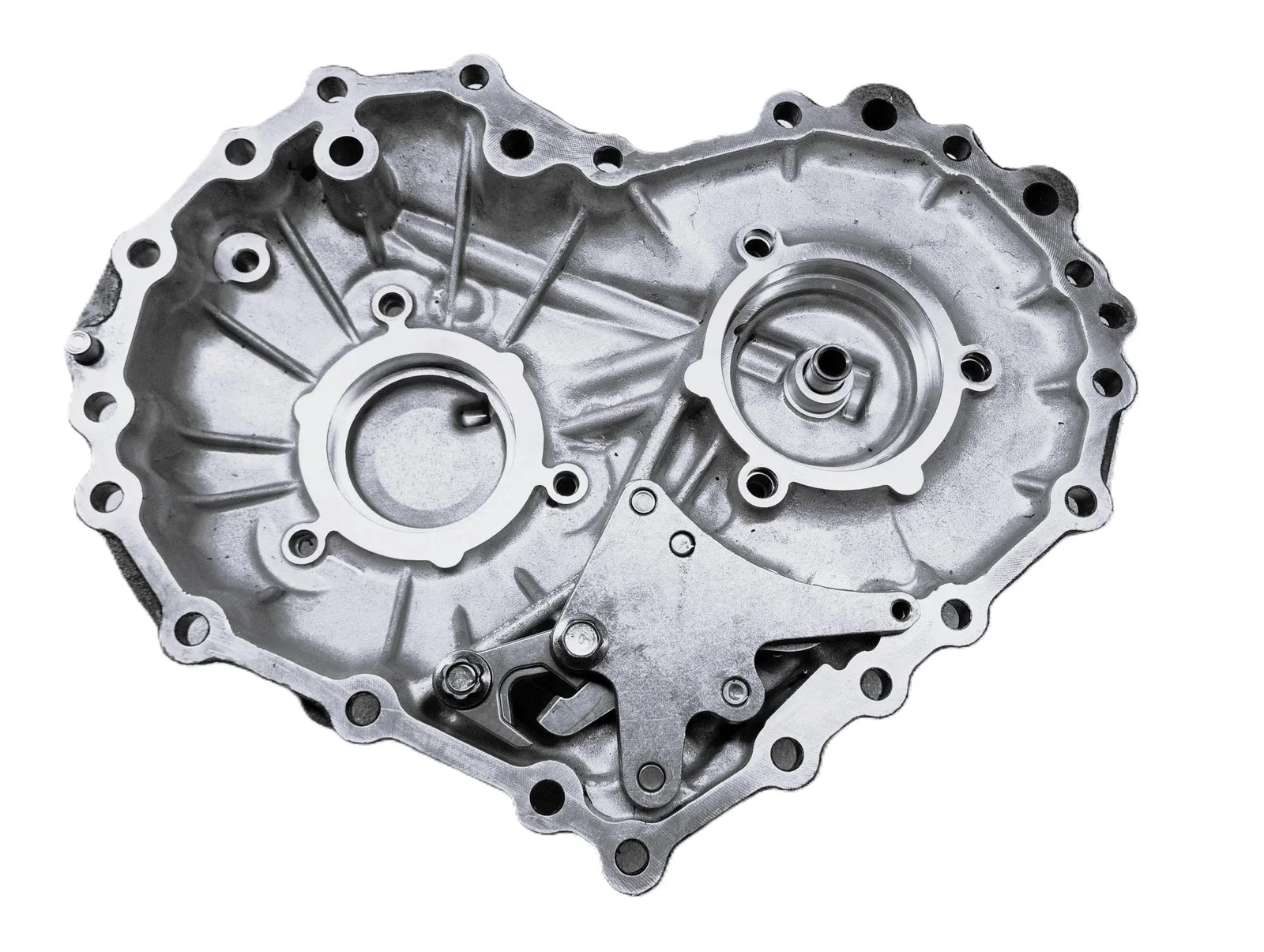 JF011E RE0F10A CVT Trans Side Cover 2011-2015 Nissan Juke 1.6L Cast AFO image 2