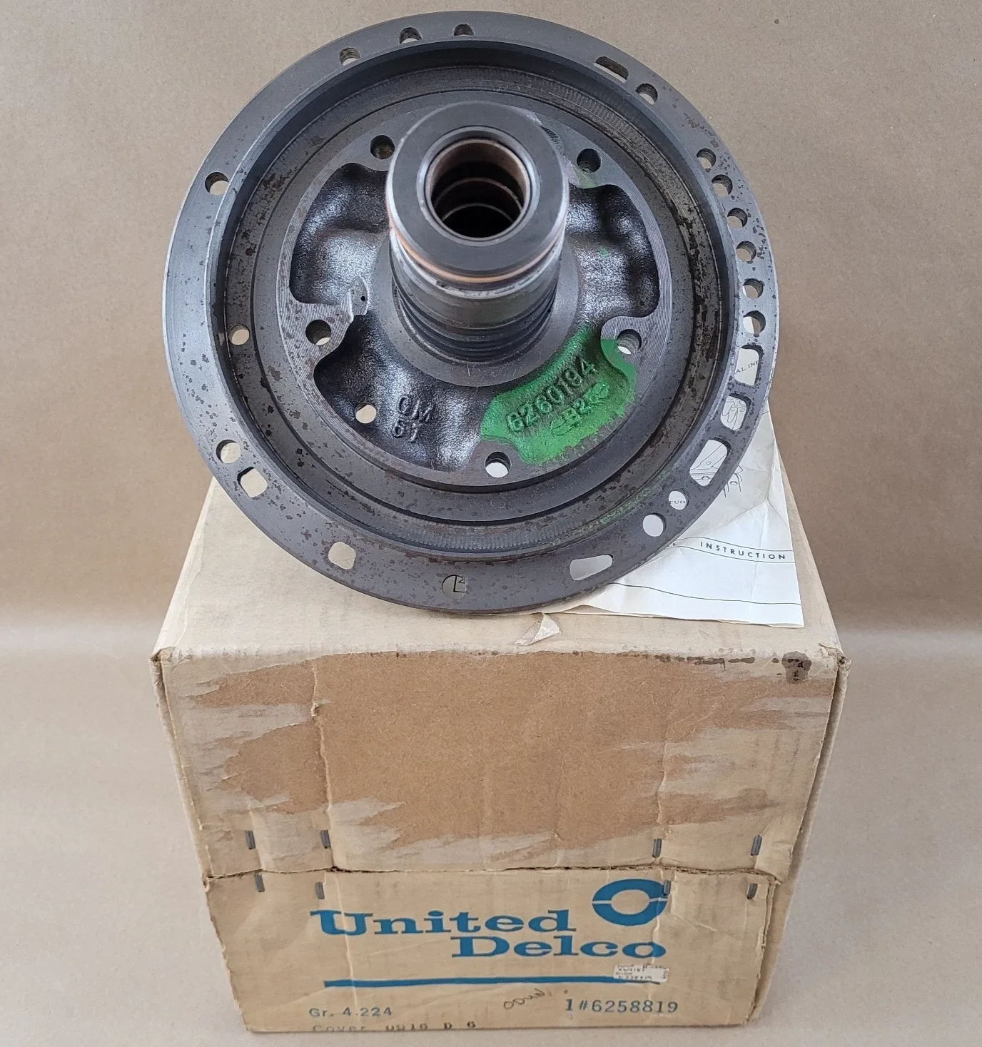 New GM 6258819 Transmission Pump Cover Assembly 1969-1975 Camaro Corvette Impala