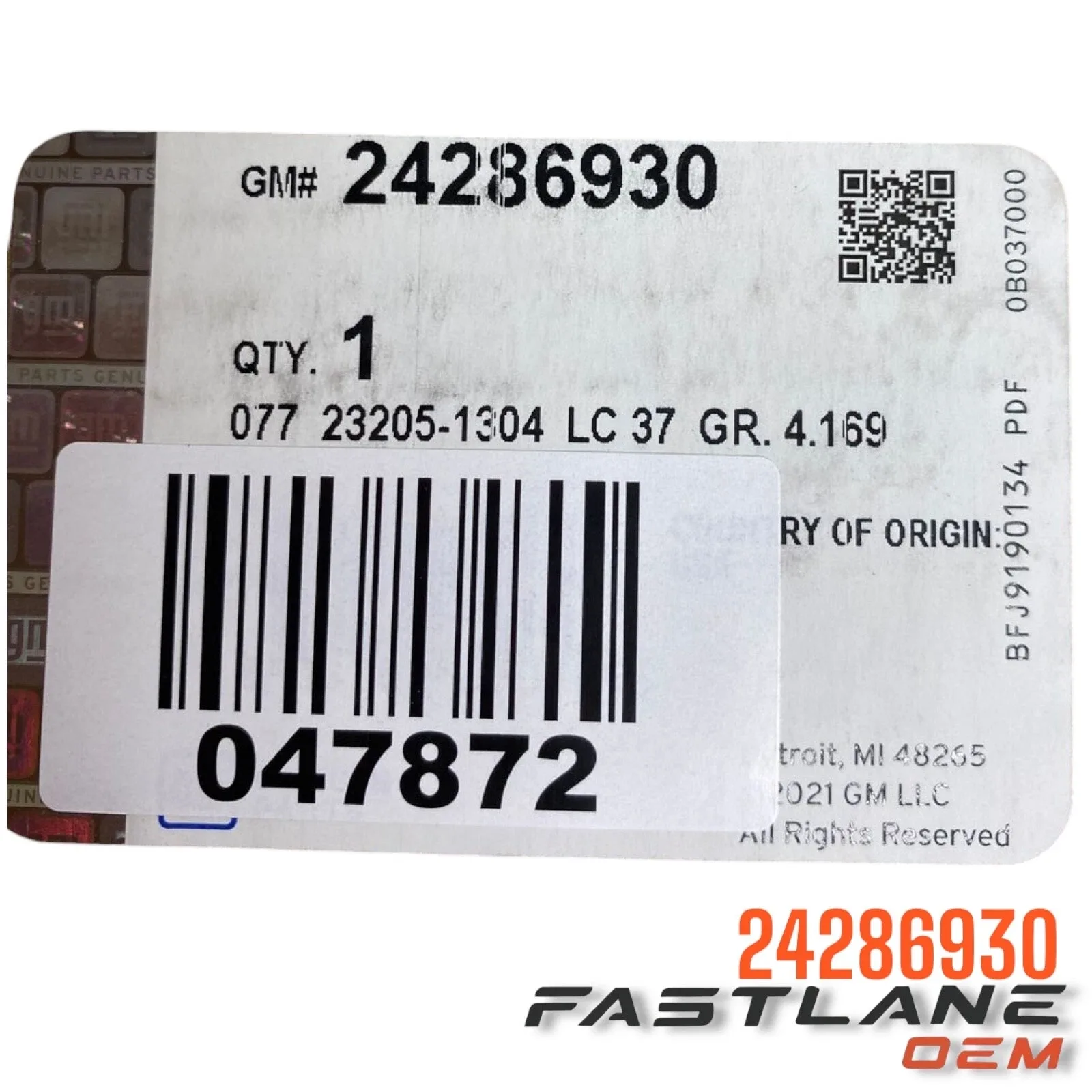 2020-2023 CADILLAC CT4 HOUSING CLUTCH ASSY NEW OEM 24286930