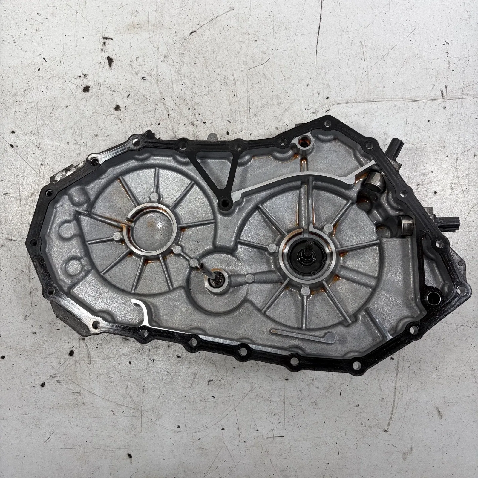 15-20 Acura TLX DCT Transmission Left Side End Cover 21230-50P-000 OEM
