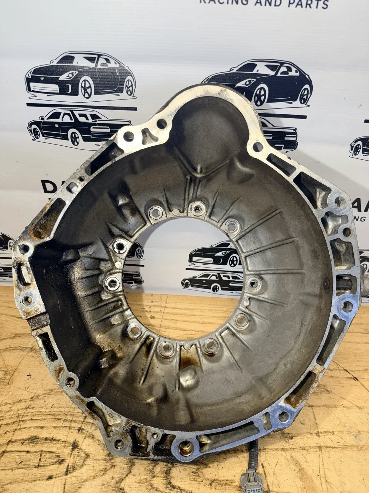 S13 S14 KA24DE KA24E KA24 240SX Automatic Transmission Bellhousing Bell Housing image 2