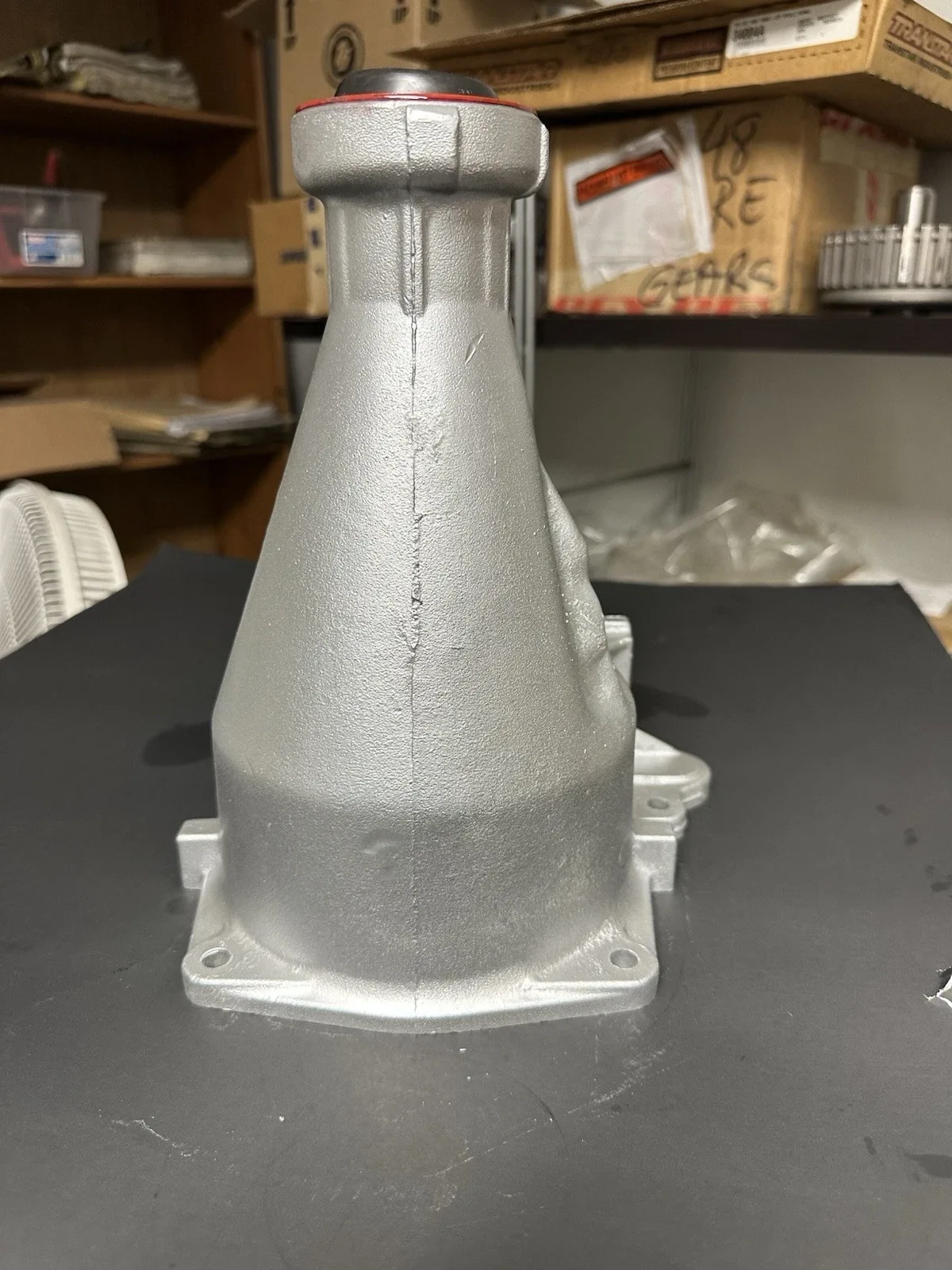 AOD AODE TAIL HOUSING E0AP-7A040-BD 10.5 TALL 1.5 ID NEW UPDATED BUSHING & SEAL image 3
