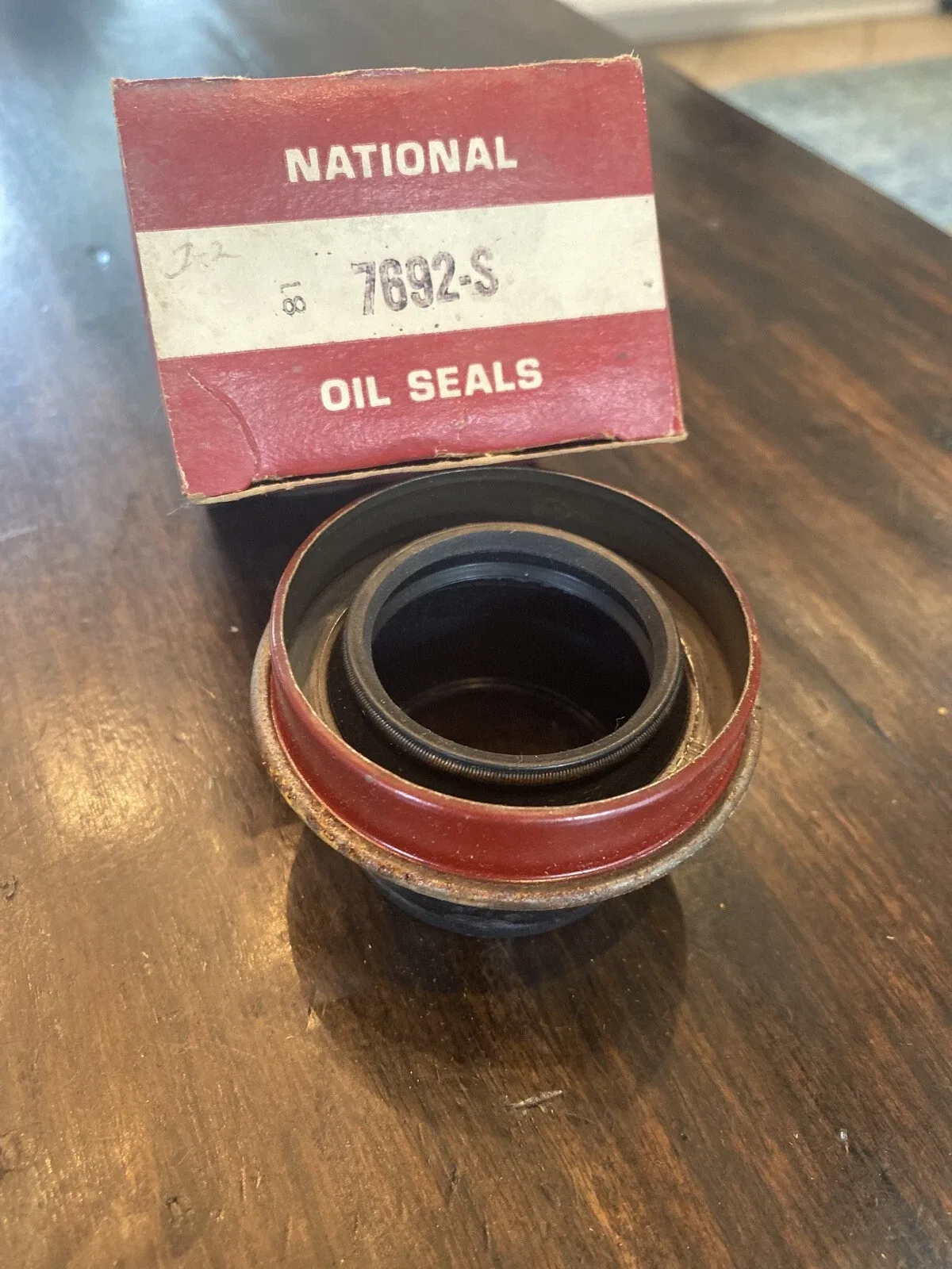 National 7692S Automatic Transmission Extension Housing Seal for Ford Bronco image 2