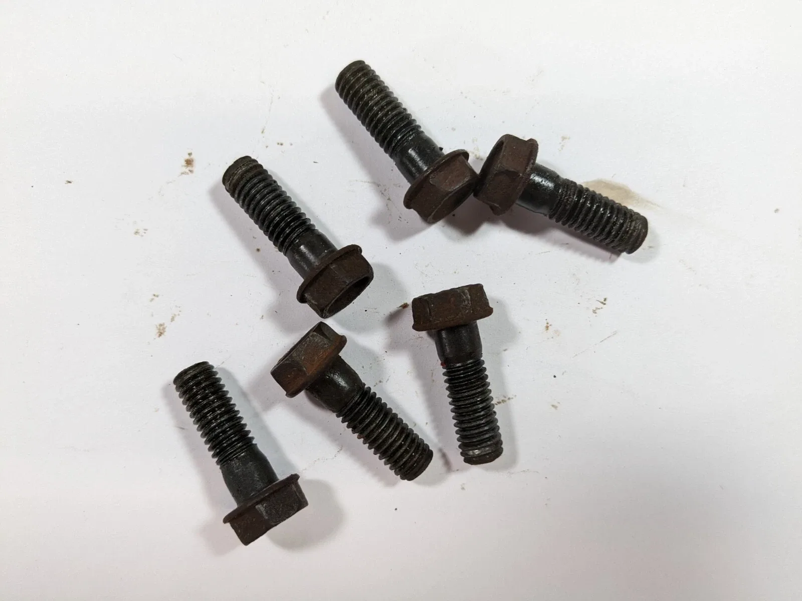 1970-1986 Mustang Automatic C4 Transmission Tailshaft Housing Bolts - Set of 6 image 3