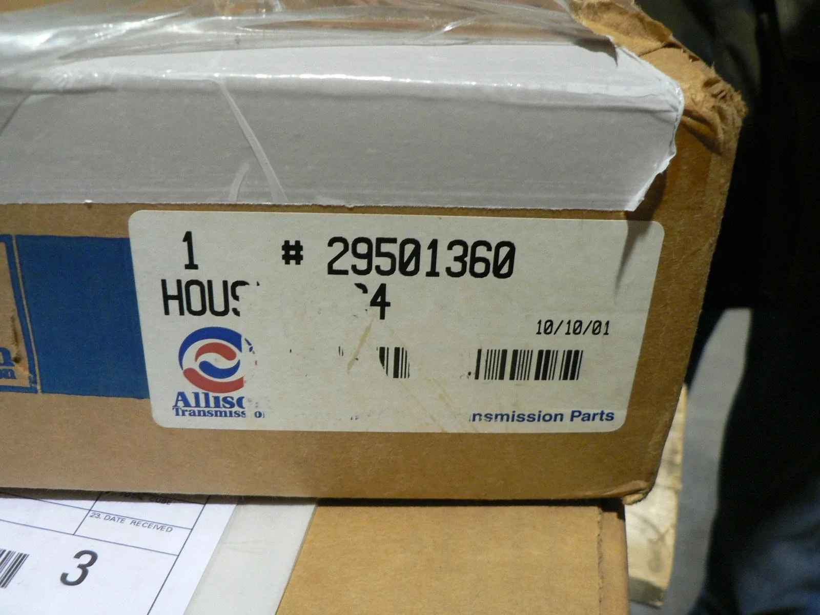 ALLISON MD B400 3000RDS SERIES 29501360 HOUSING C4