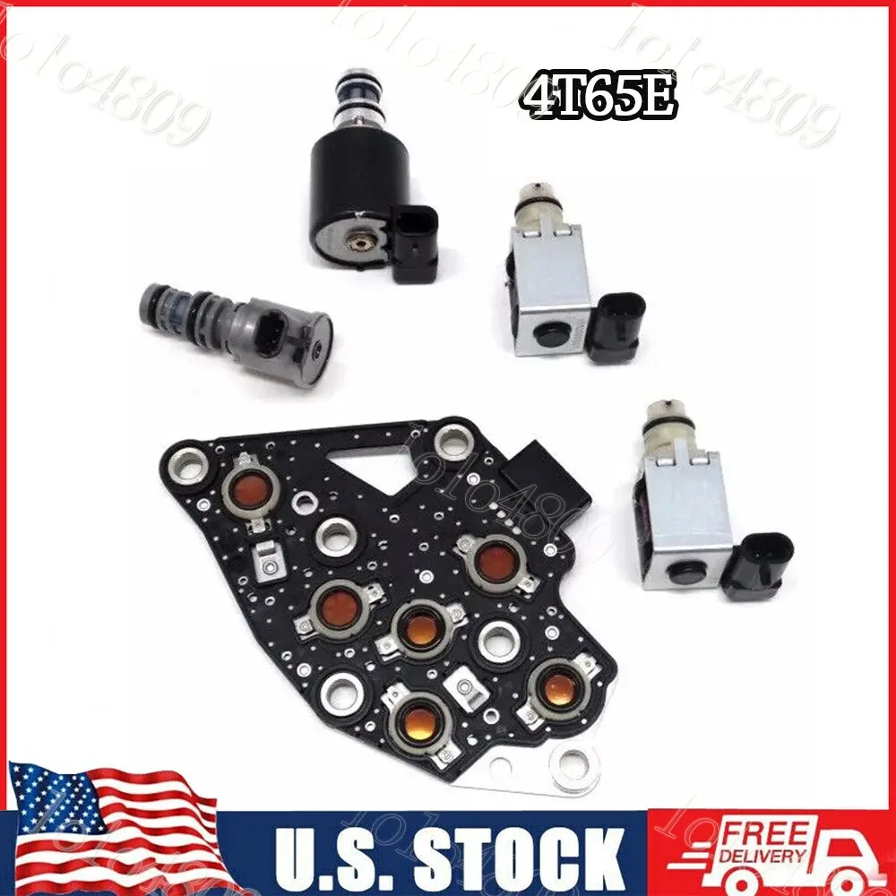 Transmission Shift Solenoid Kit 4T65E EPC TCC For Chevy Buick Automatic Cars