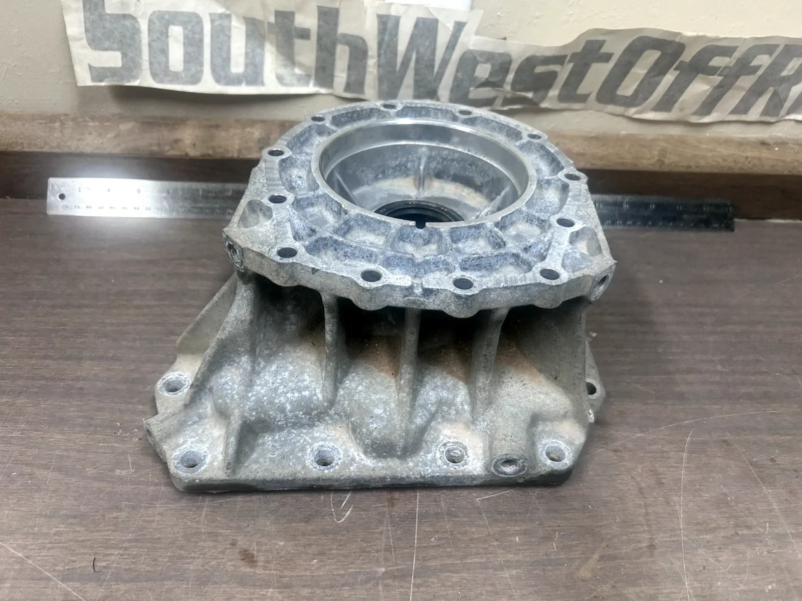 2005-2010 JEEP 45RFE 545RFE Transmission Adapter Housing 4WD52119508 AB 2 09 104 image 2