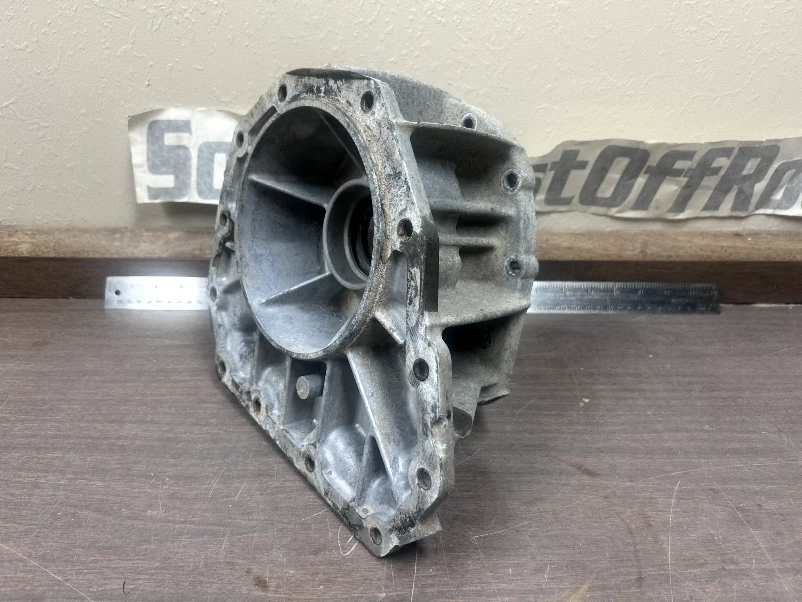 2005-2010 JEEP 45RFE 545RFE Transmission Adapter Housing 4WD52119508 AB 2 09 104 image 3