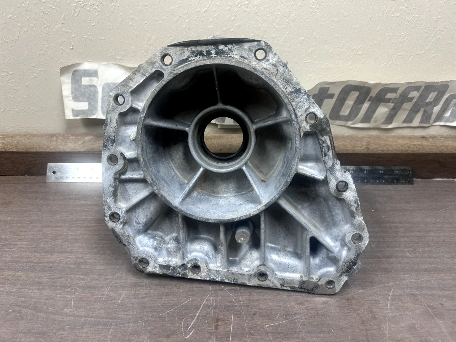 2005-2010 JEEP 45RFE 545RFE Transmission Adapter Housing 4WD52119508 AB 2 09 104