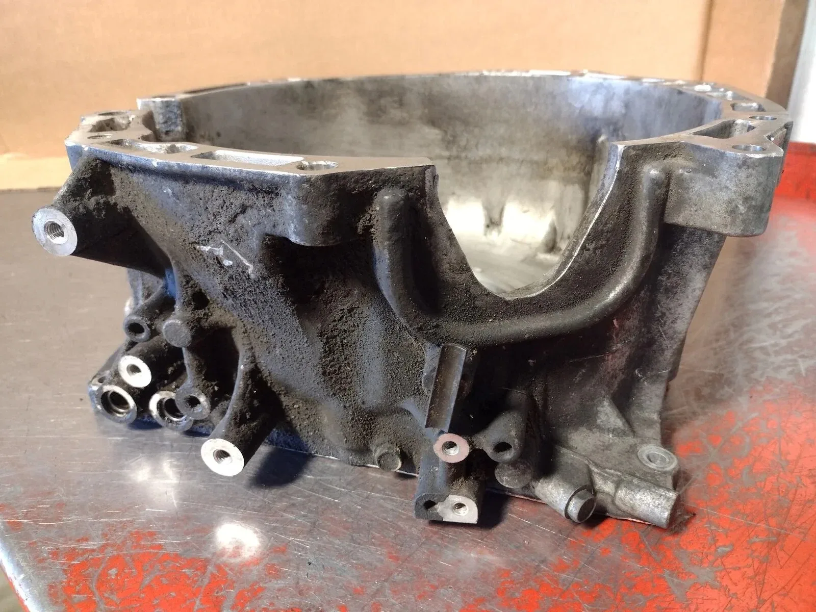 2007-2012 Mazda CX-7 2.3L Turbo TF-81SC AW6A-EL Auto Trans Converter Housing image 3