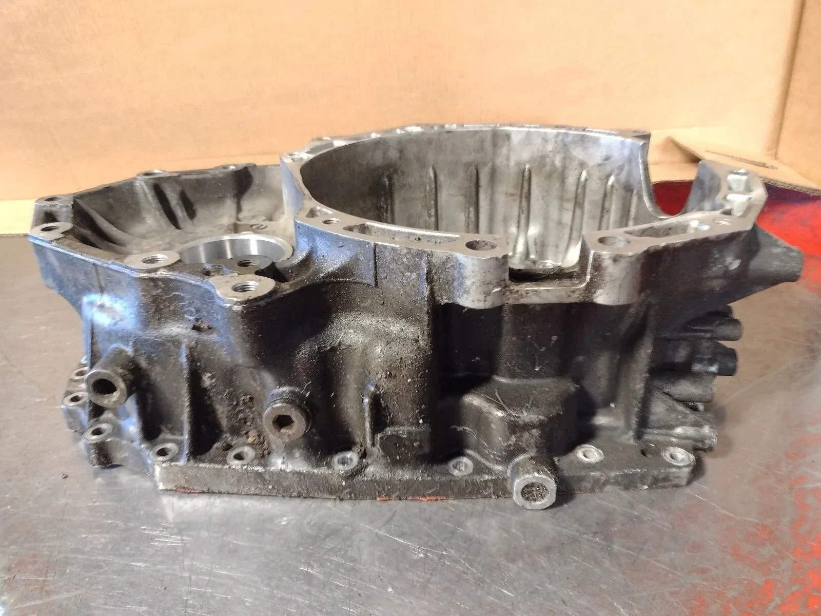 2007-2012 Mazda CX-7 2.3L Turbo TF-81SC AW6A-EL Auto Trans Converter Housing image 4