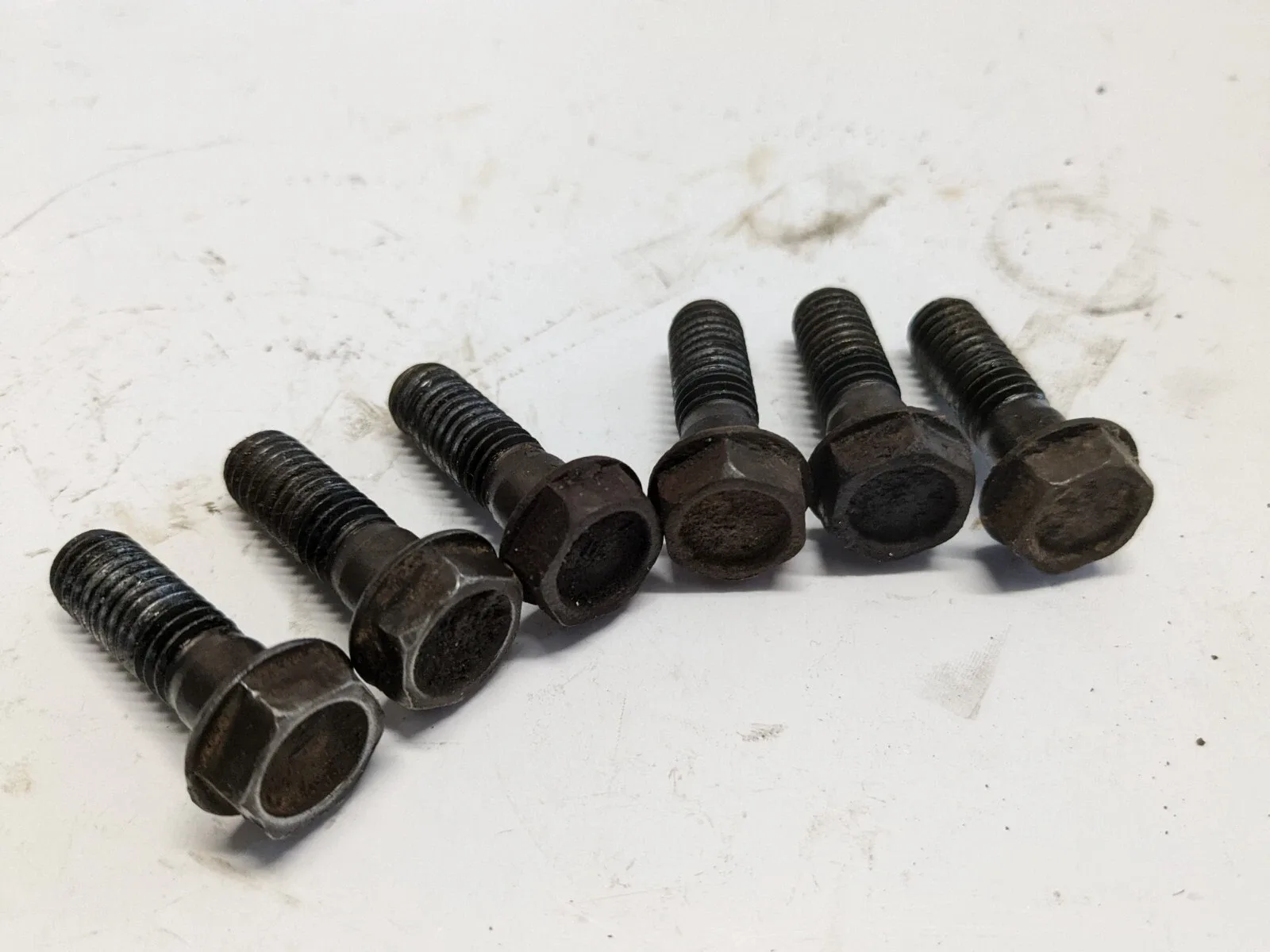 1965-1986 Mustang Automatic C4 Transmission Tailshaft Housing Bolts - Set of 6 image 3