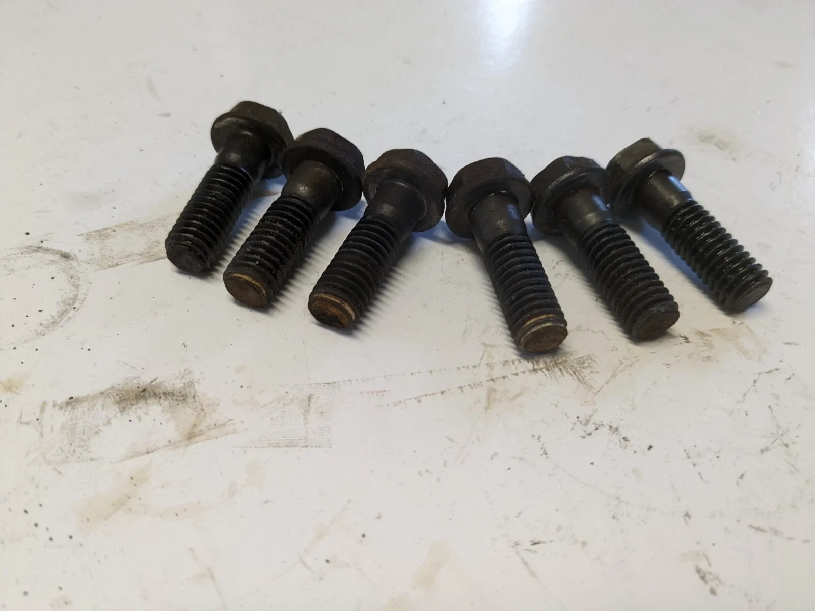 1965-1986 Mustang Automatic C4 Transmission Tailshaft Housing Bolts - Set of 6 image 4