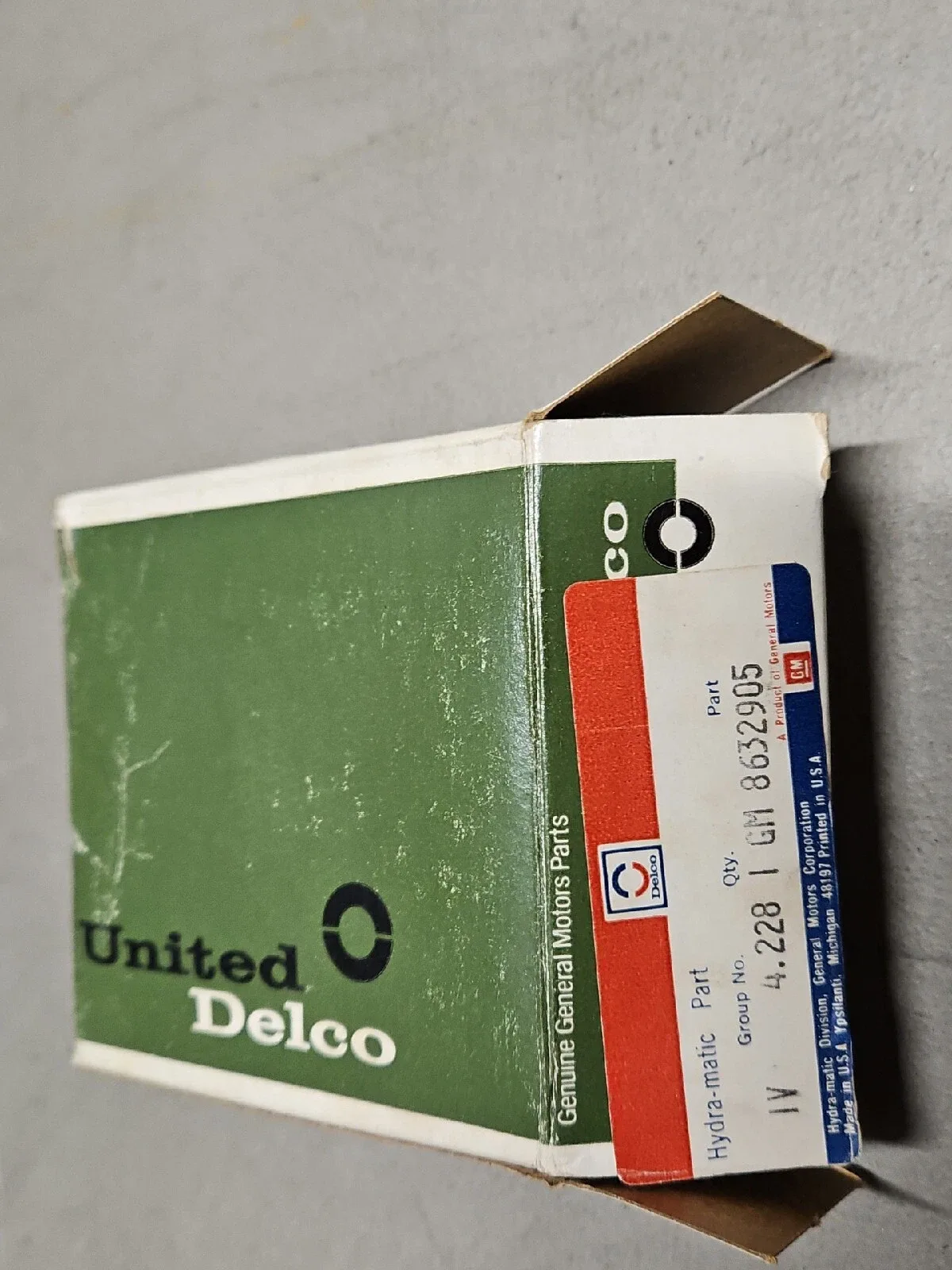 NOS DELCO 8632905 Hydra-Matic Part 8632155